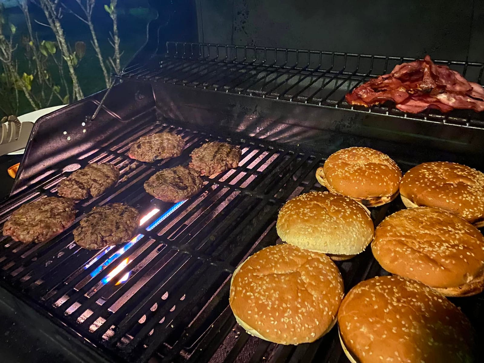 Le barbecue du soir